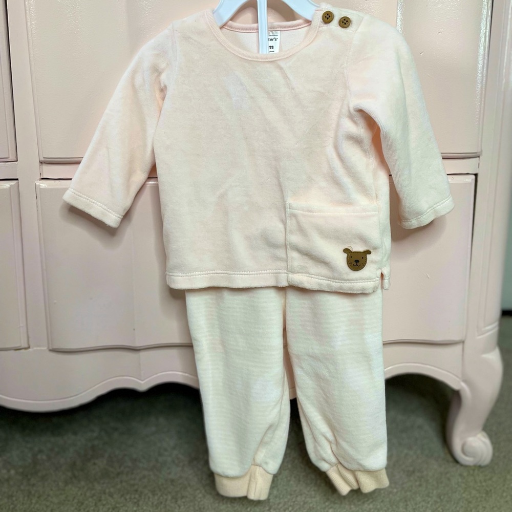 Carter’s baby girl cozy warm set